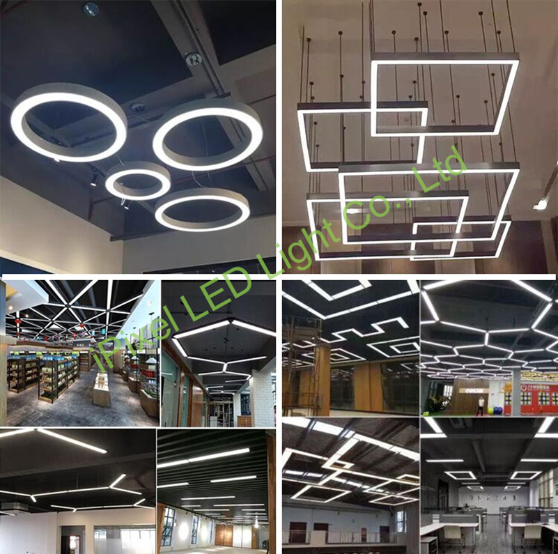 SMD 2835 LED strip light project was used indoor
